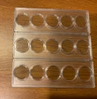 Snaptite Mint Set Holders; 5 Hole: For Quarters; Made in USA; Lot of (3)