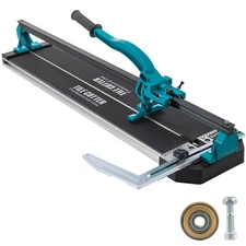 VEVOR Tile Cutter 31 Inch,Manual Tile Cutter Single Rail with Precise Laser Posi