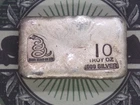 *DON'T TREAD ON ME* 10oz .999 Fine Silver Poured Bullion Bar #EC2 ECC&C, Inc.