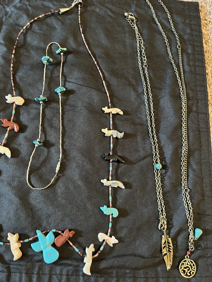 Turquesa y Surtido de Collares (Lote de 11) Foto 3 de 4