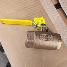 Apollo 70-105-01 Ball Valve 1" 600 CWP Bronze Threaded Ends Seat RPTFE