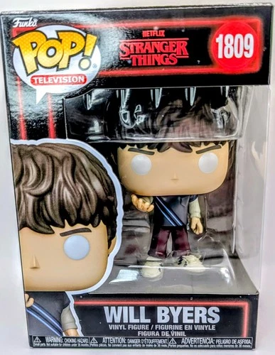 Funko Pop!: Will Byers #1809 Netflix Season 5 Stranger Things + UV Protector