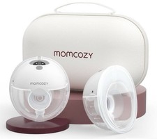 Momcozy M5 Double Hands-Free Wearable Breast Pump Set 2 Pack with Case