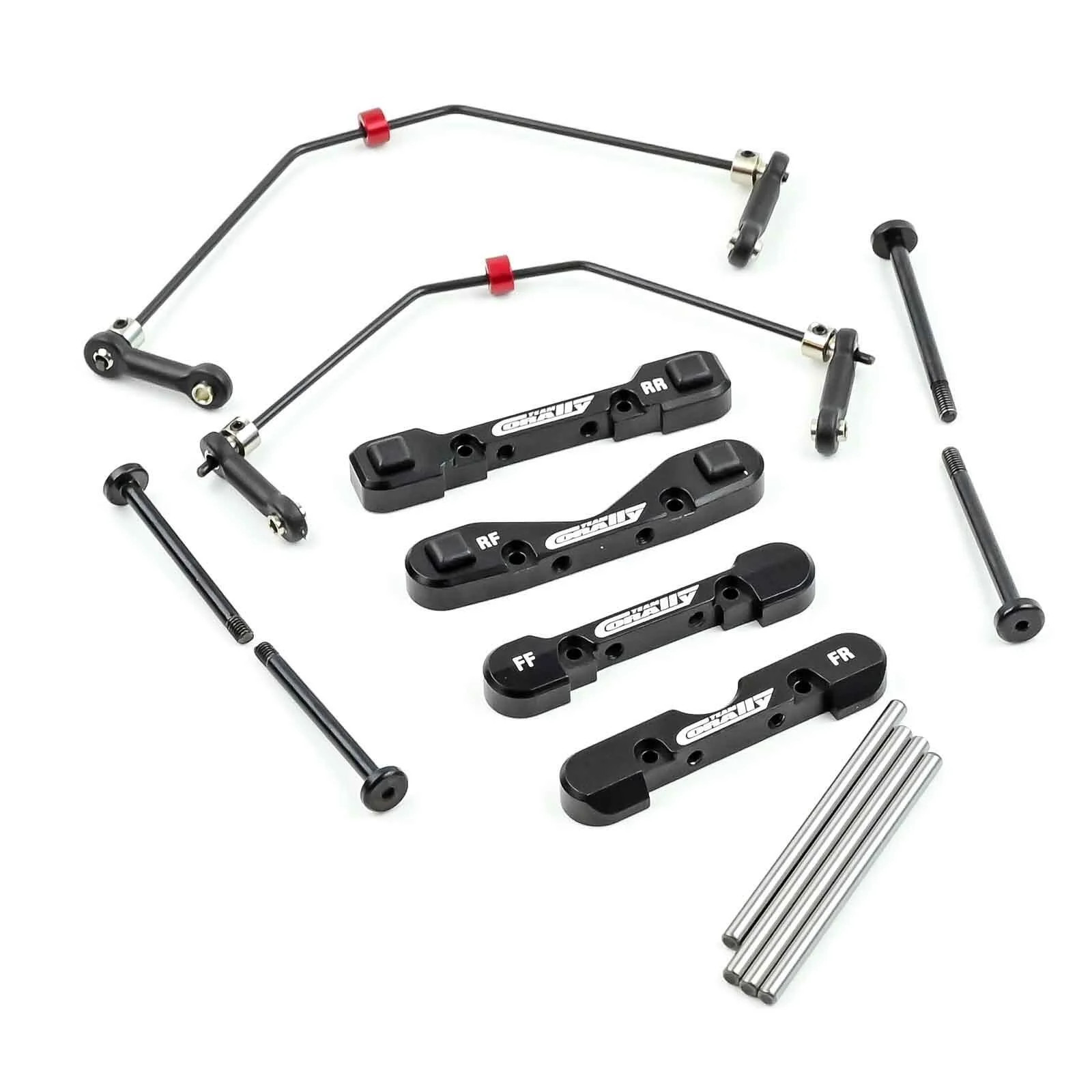Team Corally Shiroi Suspension Arm Mounts HD & Anti-Roll Bar Set C-00180-871+