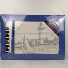 Red Farm Studio Paintables Southern Lighthouses 6-Scene Kit for Painters - New