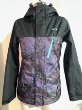 Oakley Kilo Insulated Jacket Women  s Size XXS Black/purple/blue