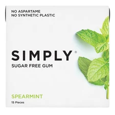 SIMPLY Gum | Dental Gum | Xylitol Chewing Gum - Sugar Free | Spearmint | Pack...