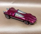 Hot Wheels Redline Magenta Swinging Wing Original Vintage Diecast