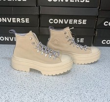 Converse Chuck Taylor All Star Lugged Heel WATERPROOF Platform Boots 8.5