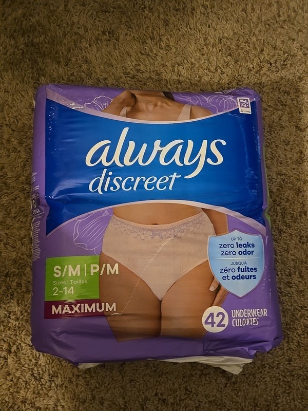 Always Discreet Underwear 42 Count
