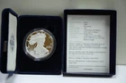 2008 WUS Proof Silver Eagle $1 Box/COA Original.