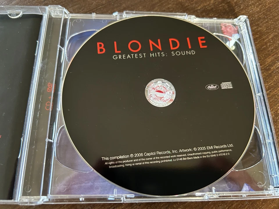 BLONDIE " Greatest Hits ... Sound and Vision " CD/DVD (2005) - Bild 2 von 4