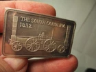 Mount Everest Mint The South Carolina Train 1832 1 Troy  Oz .999 Fine Silver Bar