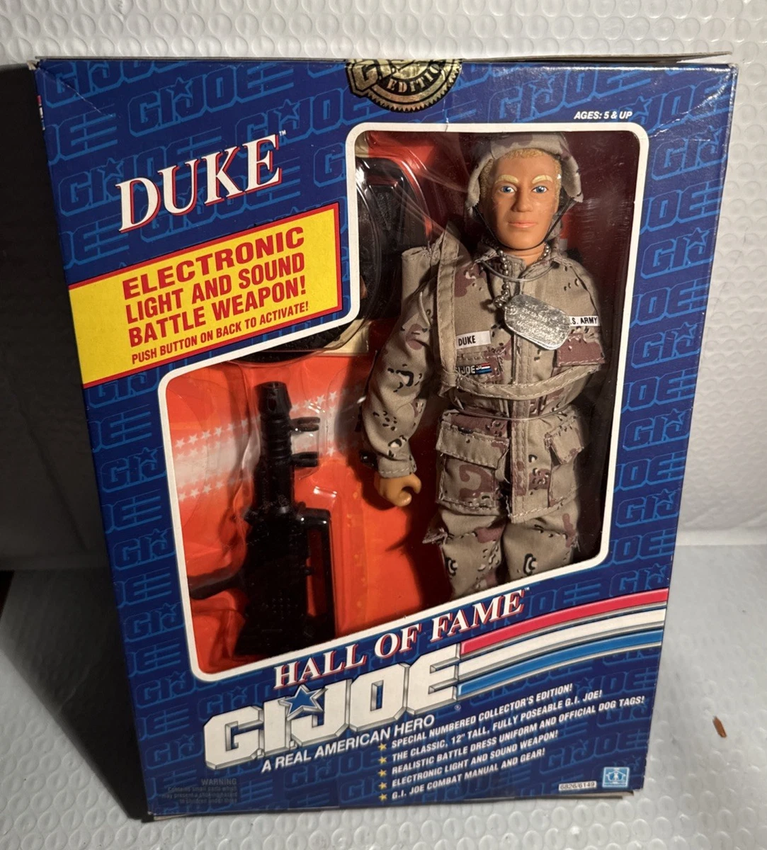 Duke G.I. Joe Military & Adventure Action Figures 1991 Year