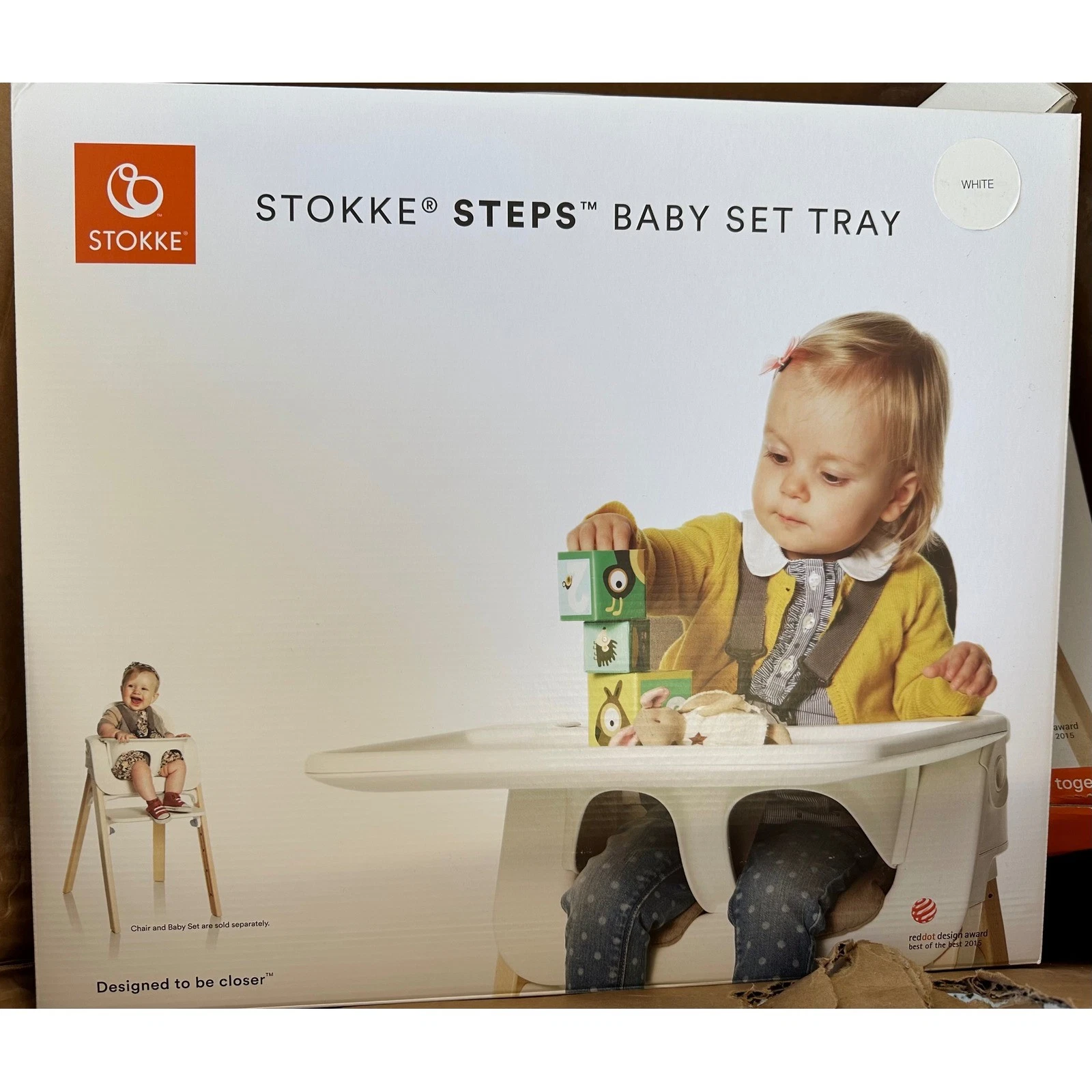 New Stokke Steps High Chair Tray - White HTF
Opens in a new window or tab
