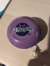 VINTAGE YOYO Phantom no. 22 Made in USA Evil Eyes PURPLE with String NEW 