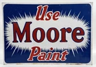 New ListingRare Vintage Moore Paints Tin Advertising Sign