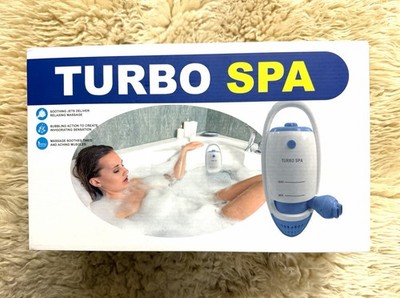 Turbo Spa Bath Bubble Jet Spa Portable Jacuzzi Tub Massager New In Box