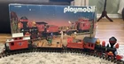 SEE🚂VIDEO VTG playmobil 4033 Western Electric Train Set INCOMPLETE Tested As-Is