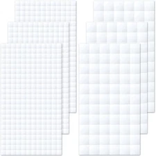 Joez Wonderful 6 Sheets Foam Adhesive Squares, 990pcs Total Double Sided Self...