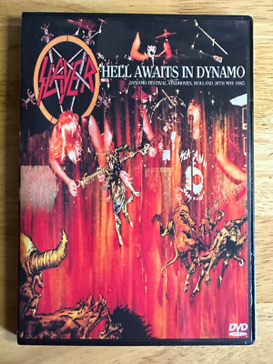 Slayer - Hell Awaits in Dynnamo 1985 DVD Live Jeff Hanneman Kerry King