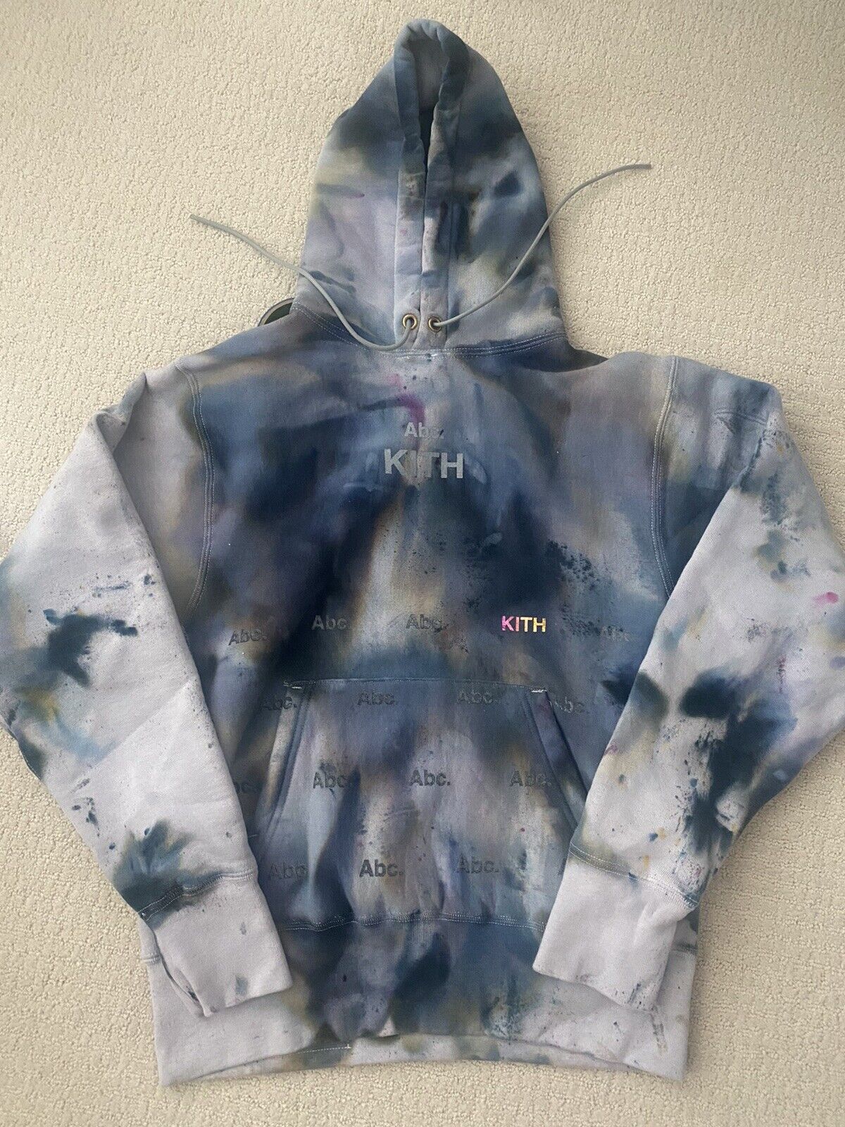 Kith x Advisory Board Crystals Storm Dye Hoodie Size Small | eBay