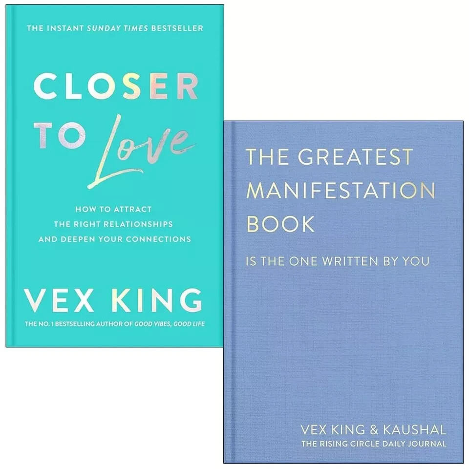 Vex King,Kaushal 2 Books Collection Set Closer to Love,Greatest Manifestation HB