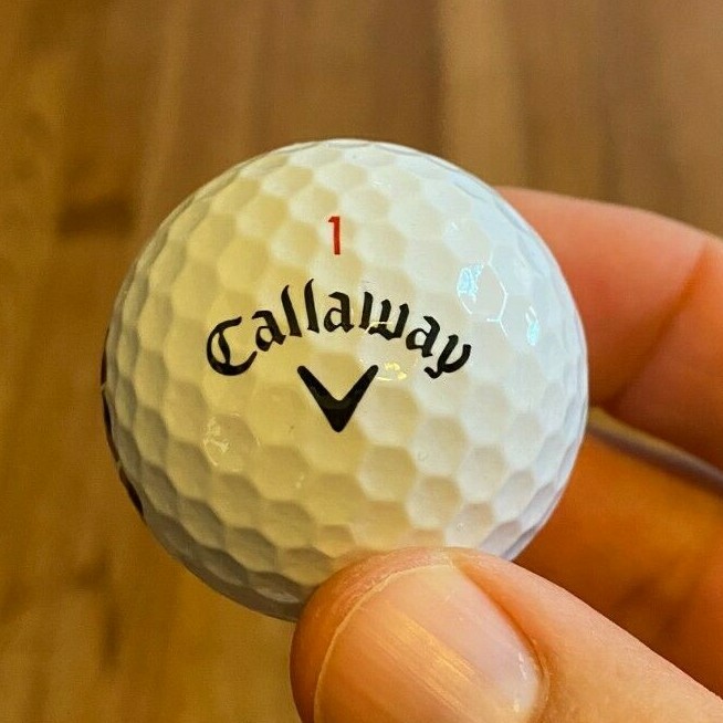 New Callaway Chrome soft golf ball with Travis Mathew logo TM | eBay