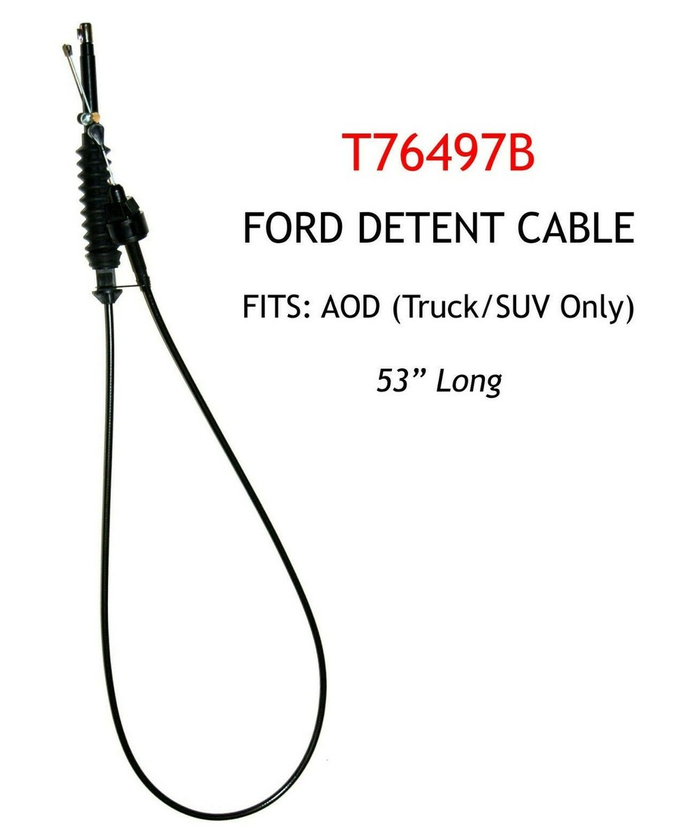teloタープ　contrail Transmission Detent Kickdown Cable Ford AOD Ford 1987-1993