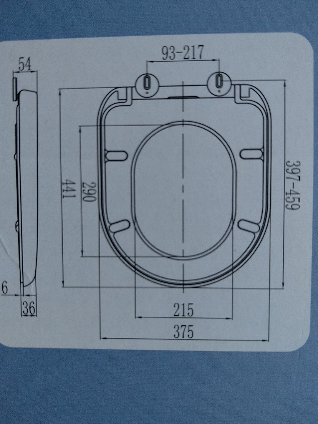 Euroshowers Dshaped 86510 soft close white toilet seat, brand new eBay