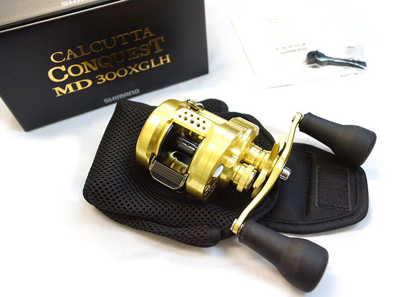 リール SHIMANO CALCUTTA CONQUEST MD 300XGLH SHIMANO Bait cast Reel 23 CALCUTTA CONQUEST MD 300XGLH RIGHT