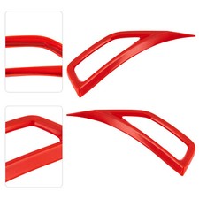 Front Wheel Fender Air Vent Cover Trim For Jeep Wrangler JL JT 18+ Carbon Fiber