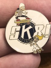 Vintage Kiwanis SK8! (Skate) Nevada Hat / Lapel Pin