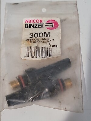 300M Back Cap Medium Torch 17,18,26 Abicor Binzel 2 pack