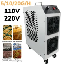 5/10/20g/H Vegetable Food Sterilizer Ozone Generator Ozonizer Water Air Purifier