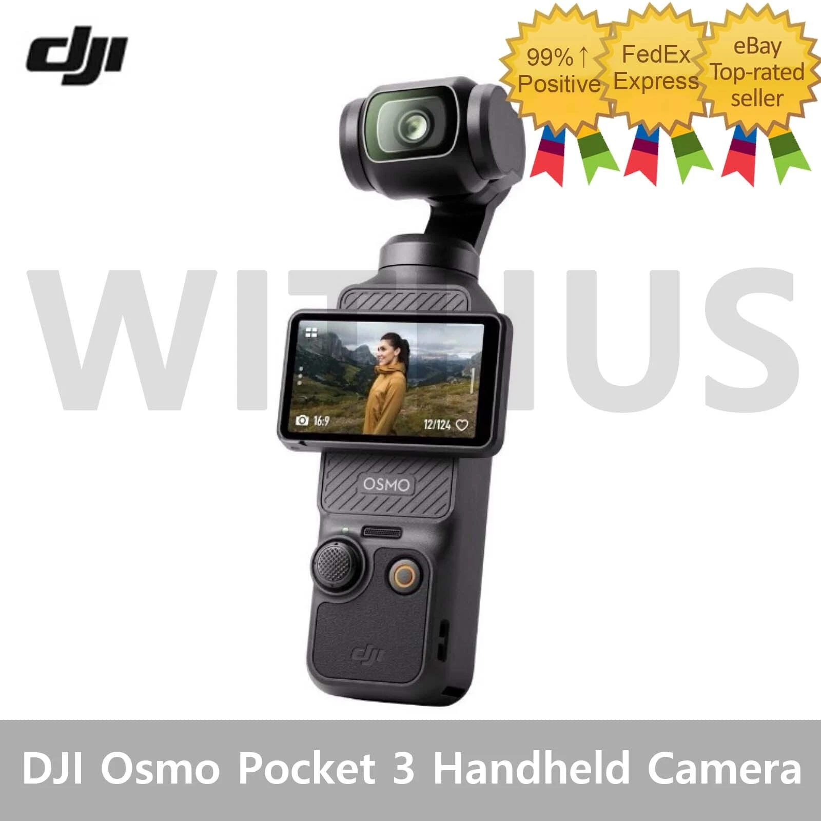 DJI Osmo Pocket Handheld Gimbal Stabilizer Camera Tracking_
