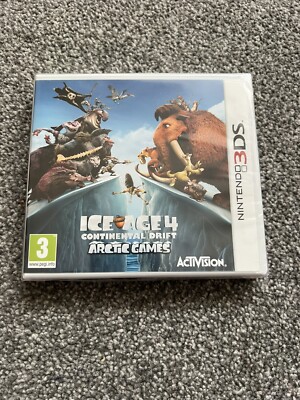 Ice Age Continental Drift Arctic Games Nintendo 3DS Game New