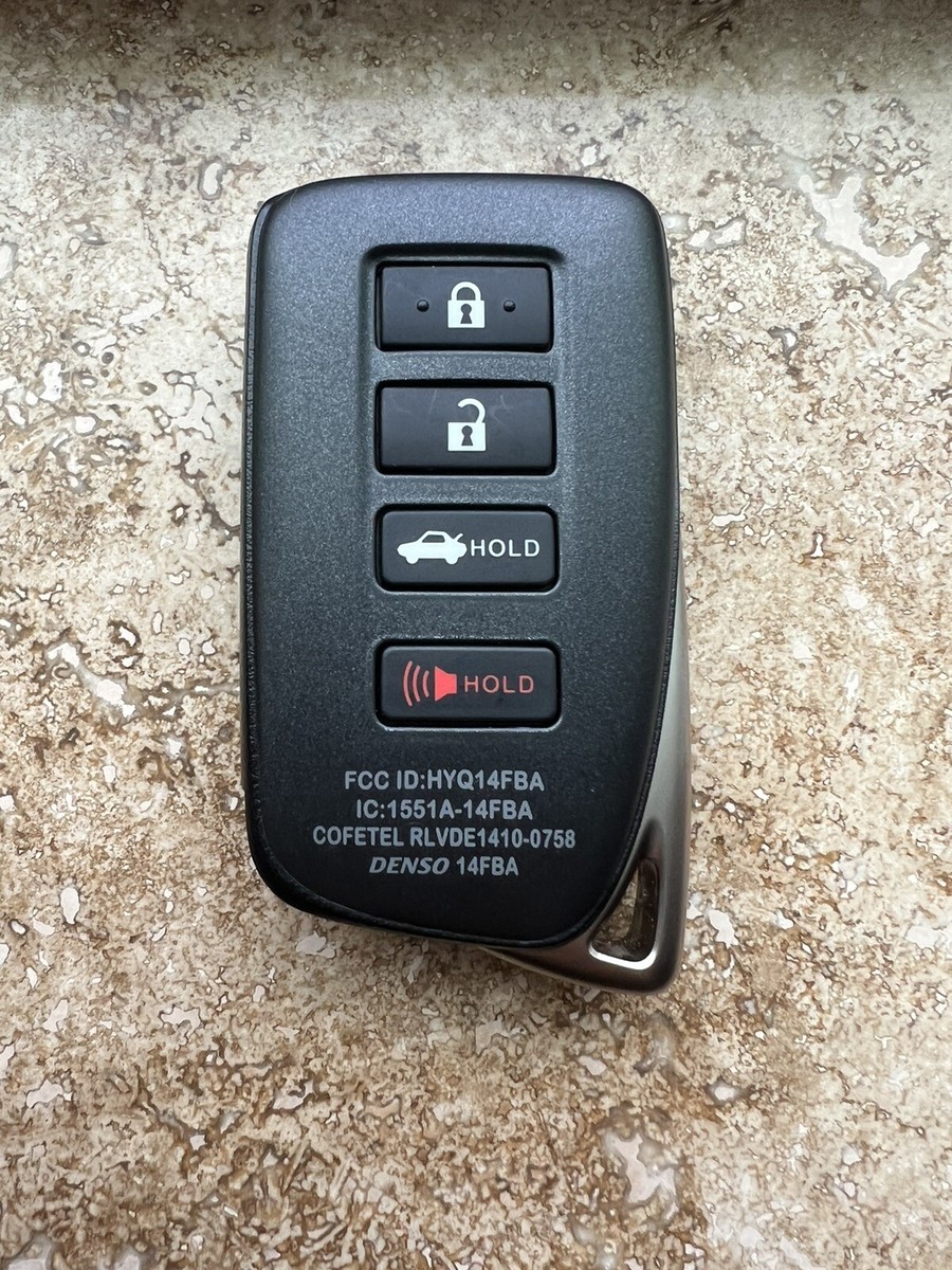 OEM VIRGIN 13-20 LEXUS GS ES SMART KEYLESS PROXIMITY REMOTE FOB - Foto 12