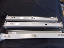  3 Hoffman F22W36 Wireway Straight Section Hinged some Holes use or Plug them