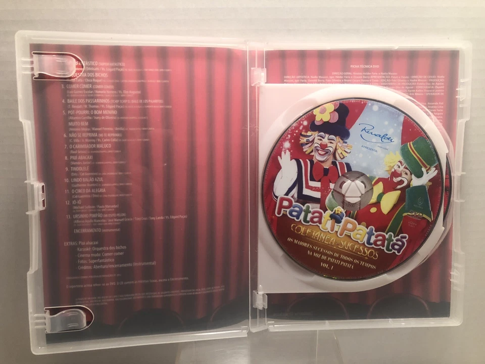 Patati Patata ‎– Coletanea De Sucessos DVD and CD  2012 Som Livre 0913-9 Tested Foto 2 de 4
