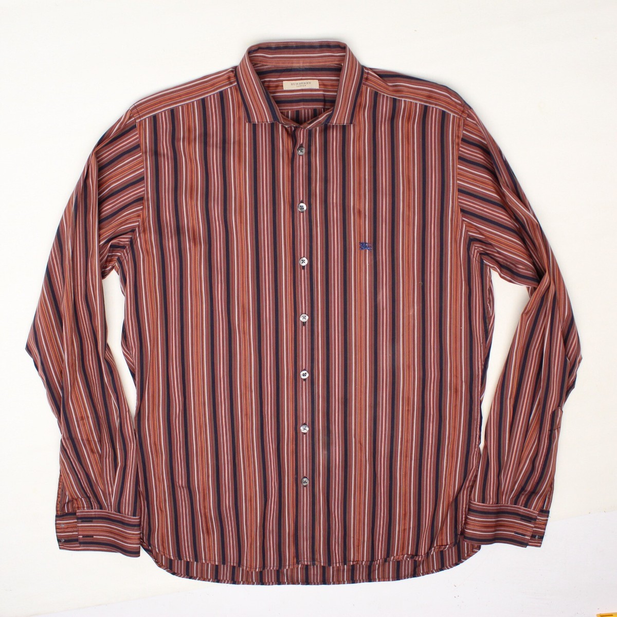 BURBERRY LONDON ENGLAND シャツ 10Y 140 BURBERRY LONDON England Shirt Men M Long Sleeve White Dress