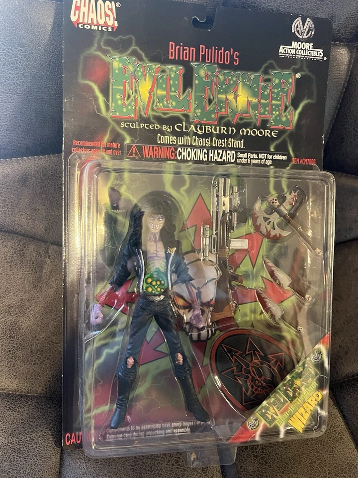 ЗЛАЯ ЭРНИ 1997 Экшн-фигурка Brian Pulido's Chaos Comics Moore Collectibles НОВАЯ - Изображение 4 из 4
