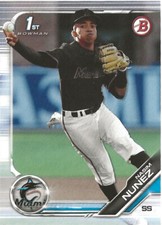 2019 Bowman Draft Nasim Nunez #BD-141 RC