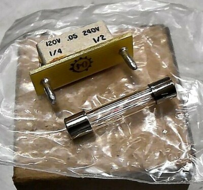 LOT/6 ASEA BROWN BOVERI BALDOR RELIANCE BR0050 PLUG-IN RESISTOR & FUSE KIT *FSHP