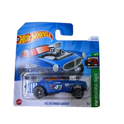 HOT WHEELS 2024 VOLVO P1800 GASSER FREE BOXED SHIPPING 