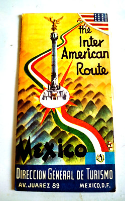 The Inter American Route Map The Route of the Friars USA-MEXICO Historical