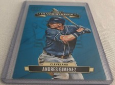 2021 Diamond Kings Baseball Andres Gimenez Guardians Debut Diamond Kings