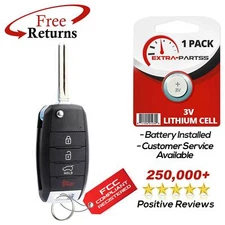 For 2014 2015 Kia Sorento Keyless Entry Flip Remote Car Key Fob Transmitter