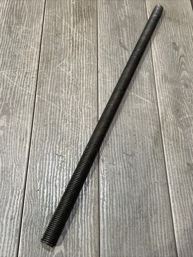 All Thread Rod Black Oxide 1”-8 Thread, 26” Length (4-D)
