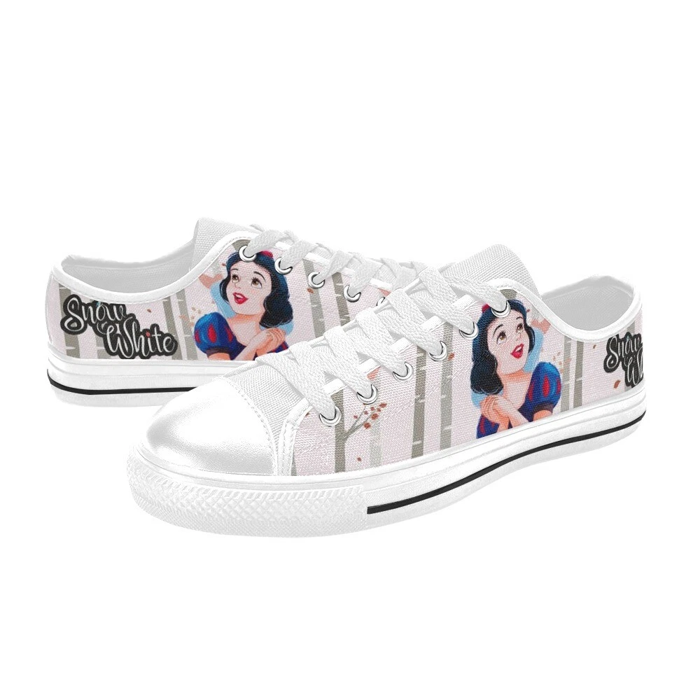 Snow White Low Top Shoes Sneakers